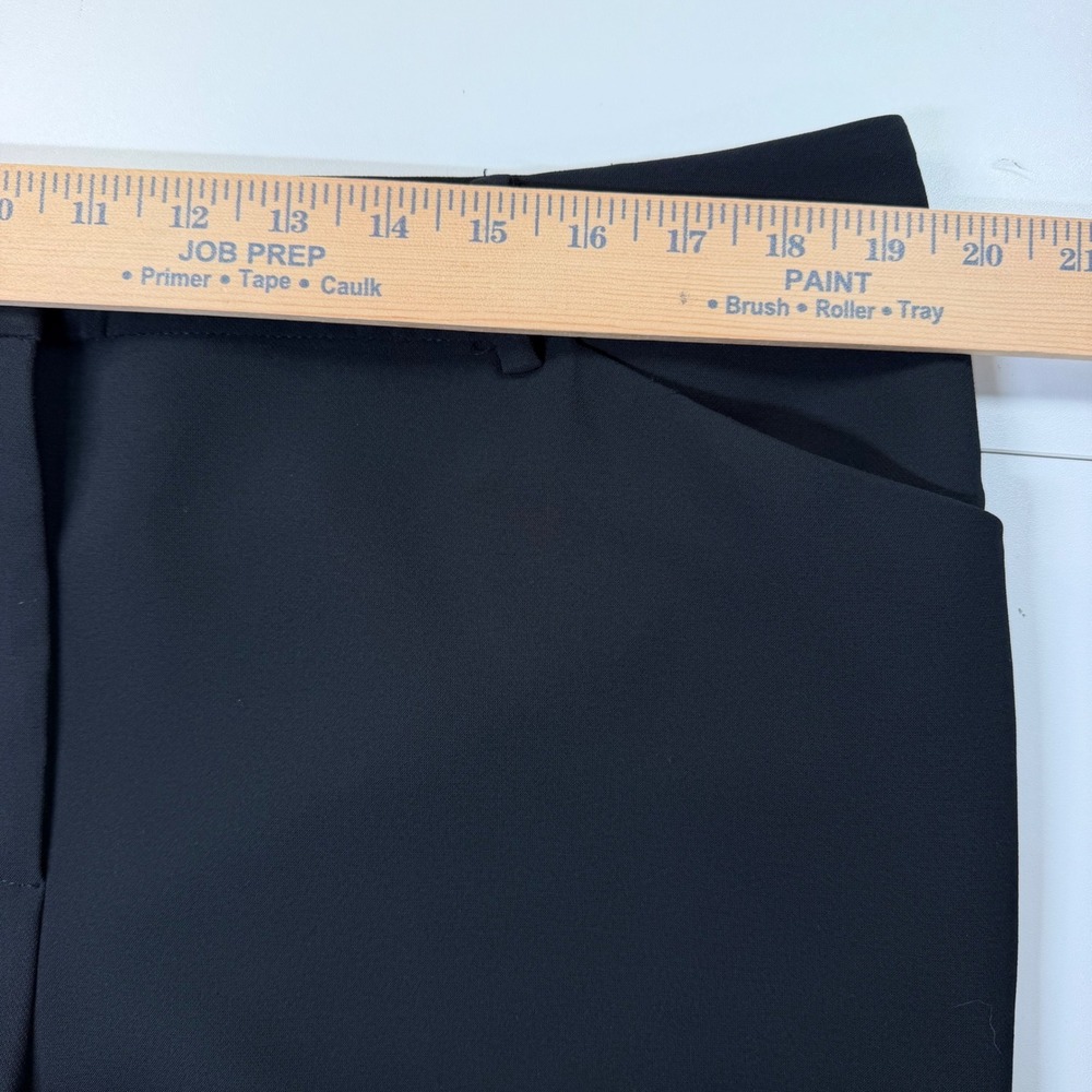 Chico's Wide Leg Trousers Women 2.5 Black Career Professional Office Wear - Picture 8 of 10